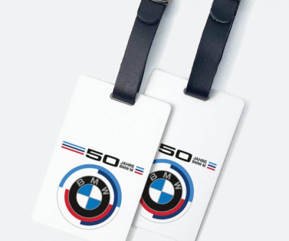 Étiquette pour sac en acrylique